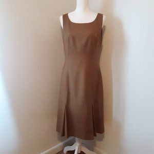 Ann Taylor Brown Sheath Dress